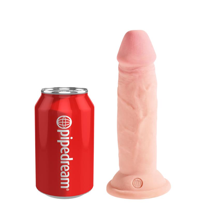 3D Triple Density Dildo Plus 6 Flesh