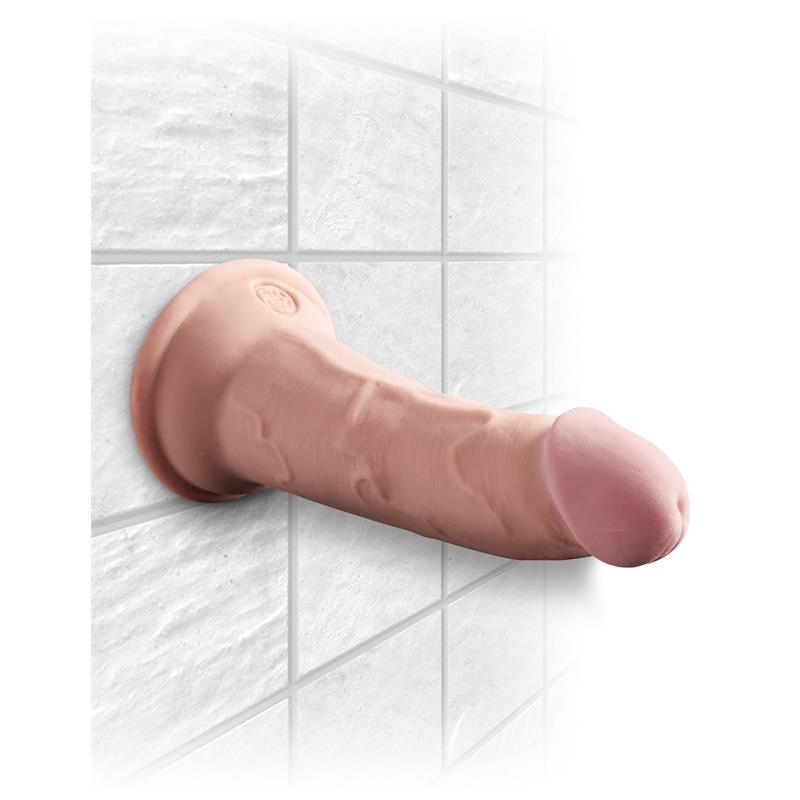 3D Triple Density Dildo Plus 6 Flesh