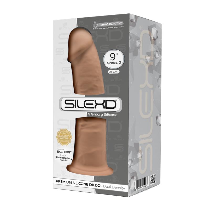 Dildo Dual Density Mod. 2 - 9 Caramel