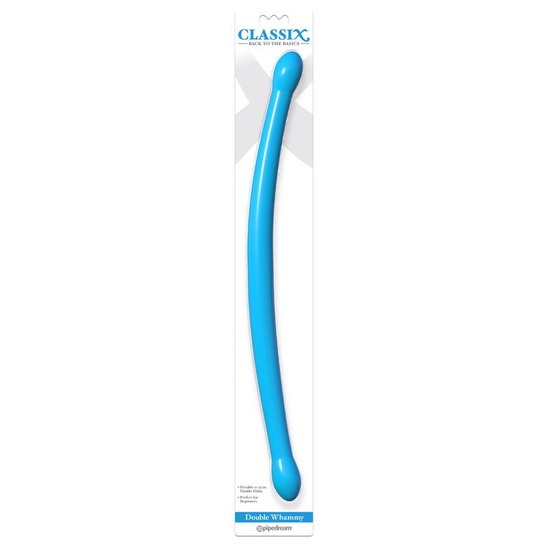 Double Dildo Whammy Blue