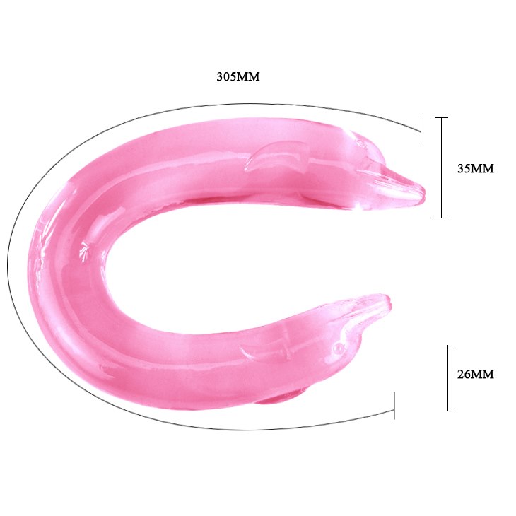 DUPLA DILDO DOLPHIN