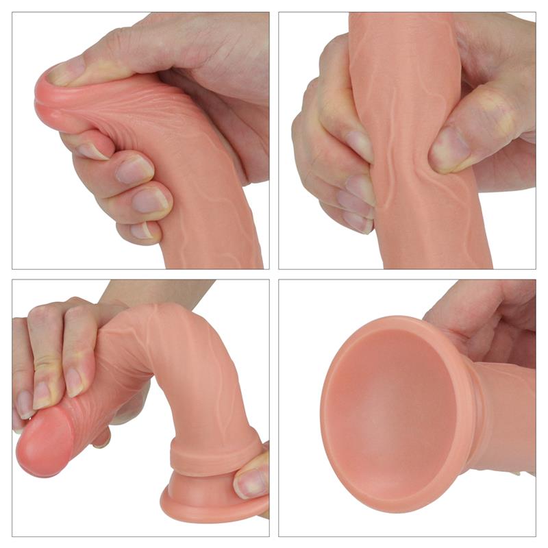 Dildo Nature 7 Liquid Silicone Flesh