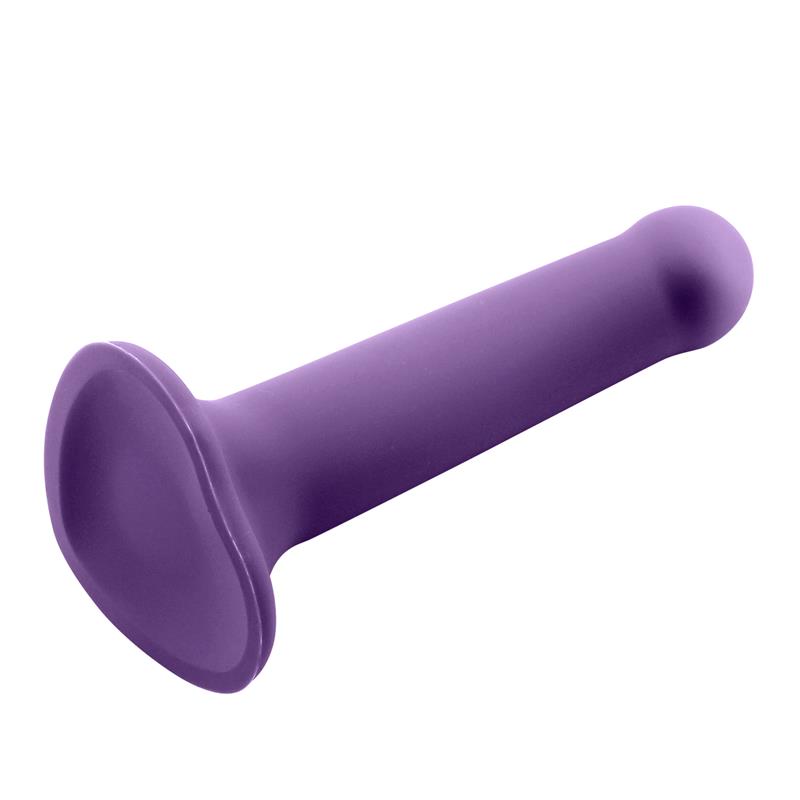 Bouncy Liquid Silicone Dildo Hiper Flexible 6.5 - 16.5 cm Size S Purple