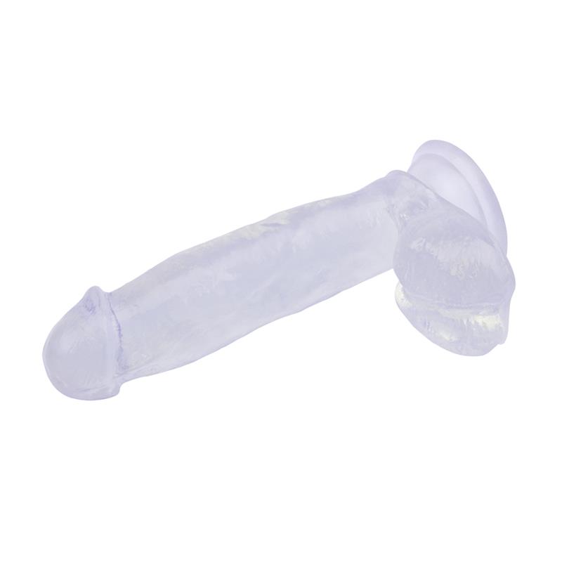 Dildo Hi-Rubber 7 Clear