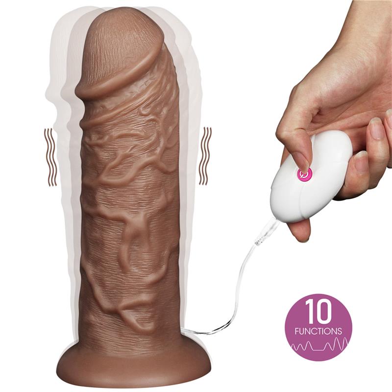 Dildo King 10.5 with Vibration Chubby Brown