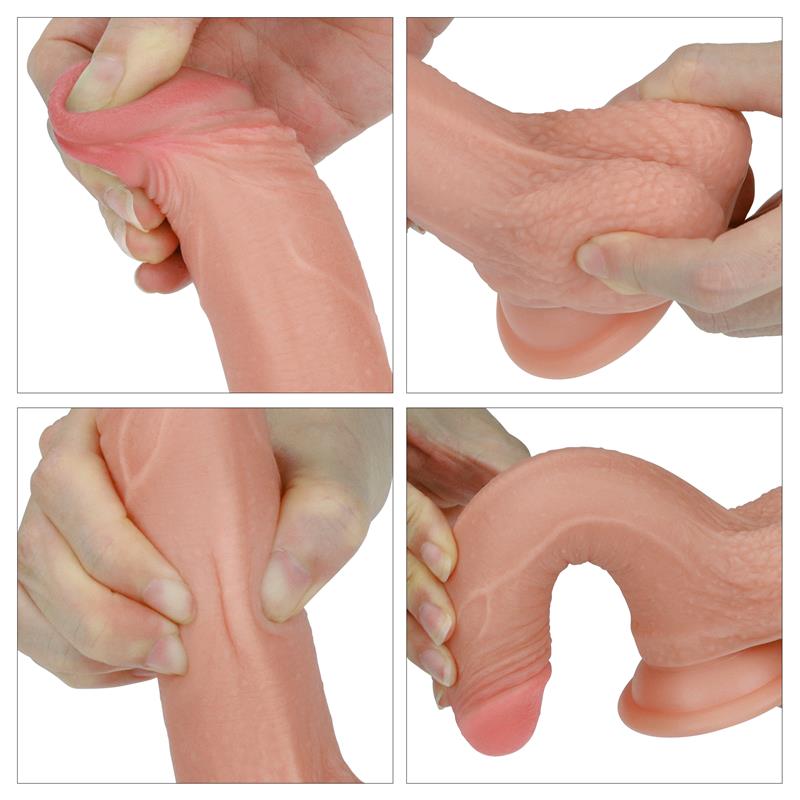 Dildo Nature 7 Liquid Silicone Flesh