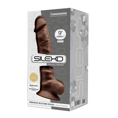 Dildo Dual Density Mod. 1 - 9 Brown