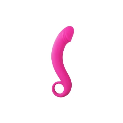 Pink Silicone Dildo - Prostate