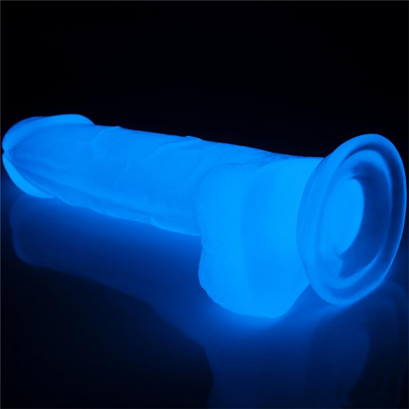 Dildo Lumino 7.5 Blue Light