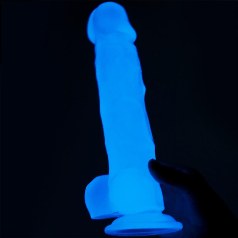 Dildo 8.5 Lumino Blue Light