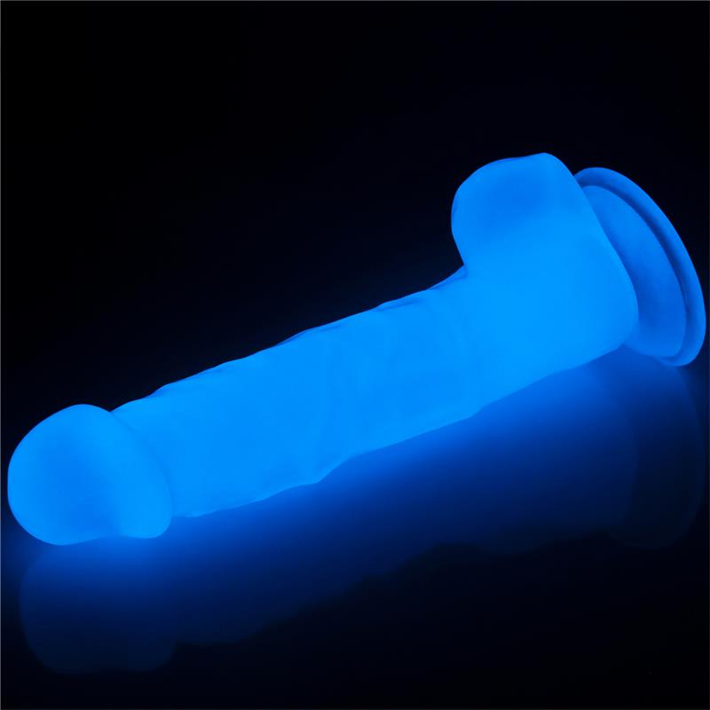 Dildo 8.5 Lumino Blue Light