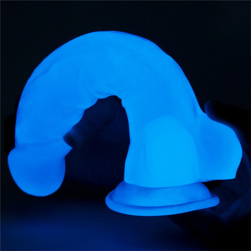 Dildo 8.5 Lumino Blue Light