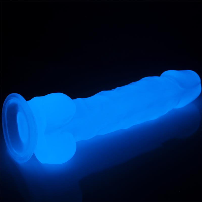 Dildo 8.5 Lumino Blue Light