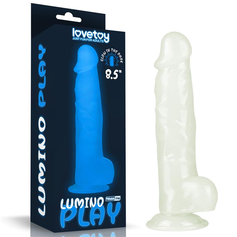 Dildo 8.5 Lumino Blue Light