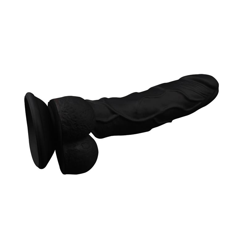 Dildo Labour 8 Liquid Silicone Black