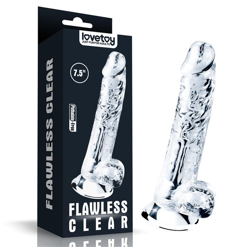 Dildo Flawless Clear 7.5 Clear