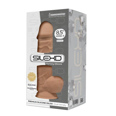 Dual Density Dildo Mod 4 - 8.5 Caramel