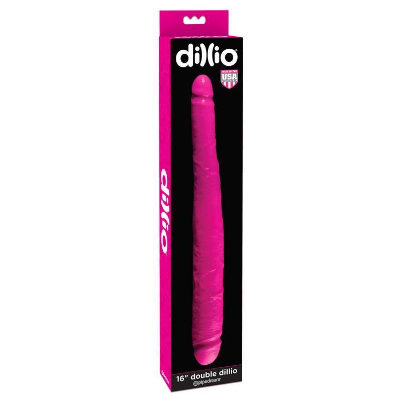 Double Dildo 40,6 cm Pink