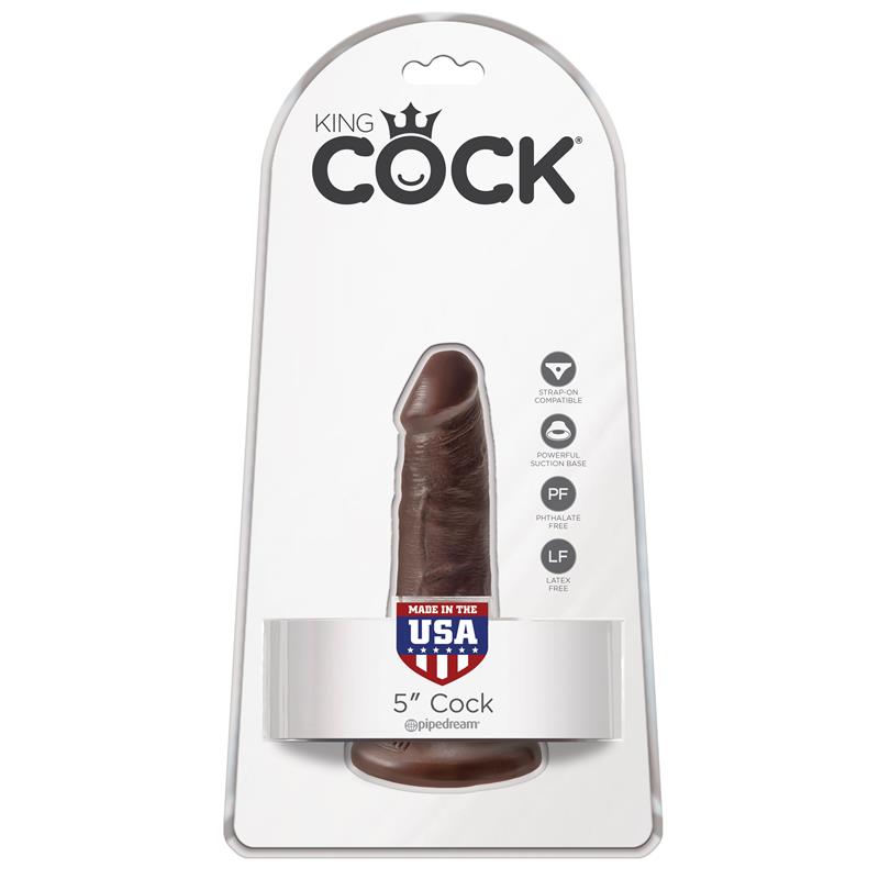 King Cock Penis 5 - Brown