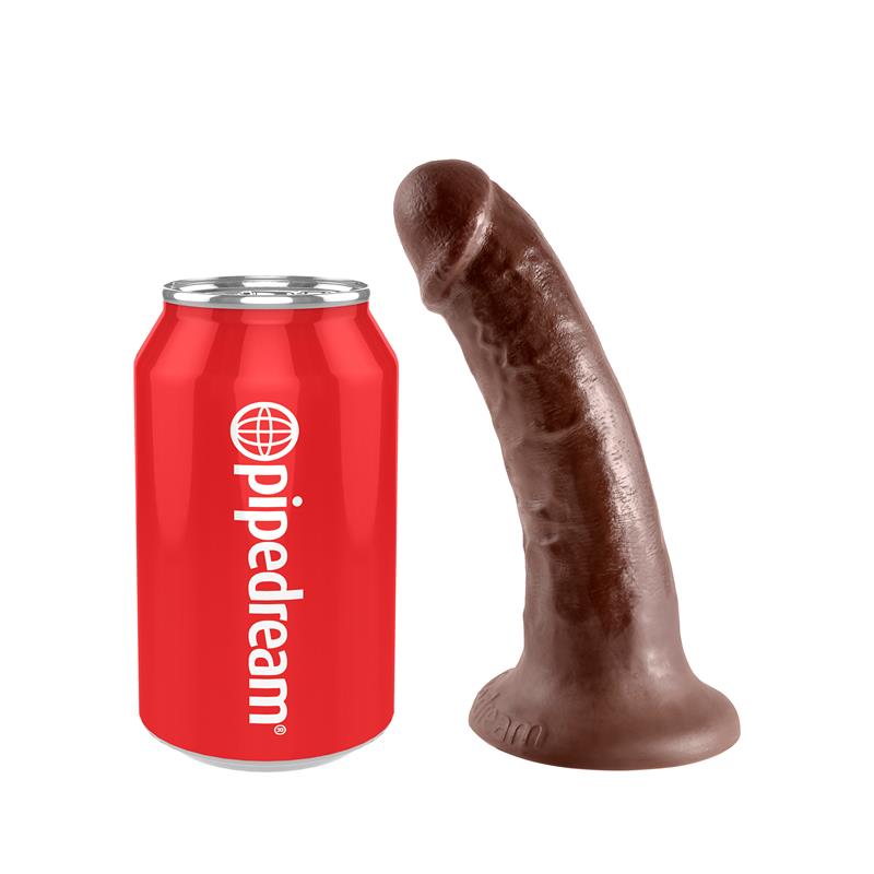 King Cock Dildo 6 - Brown