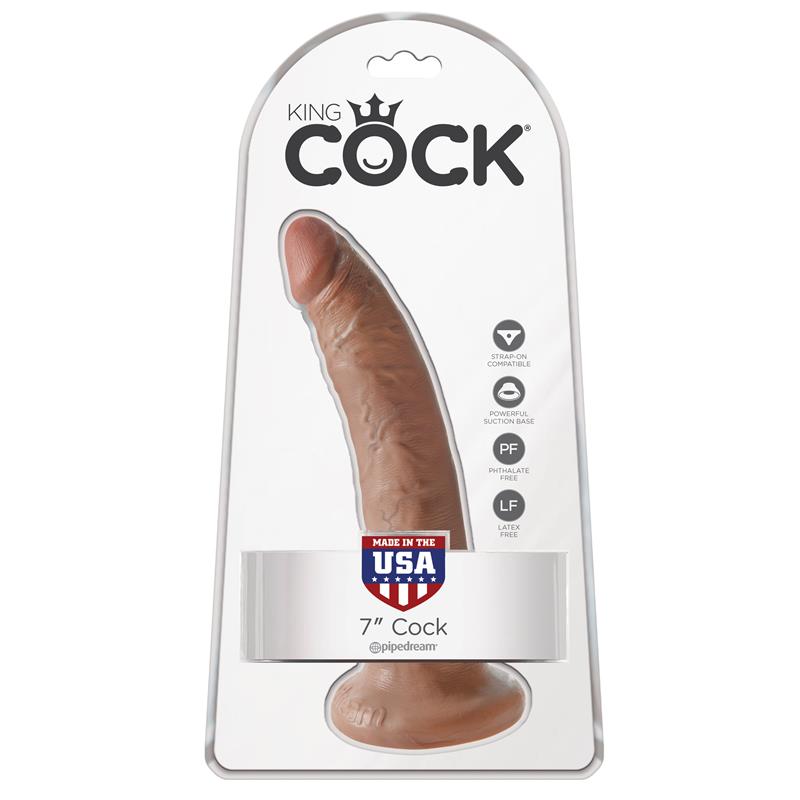 King Cock Dildo 7 - Tan