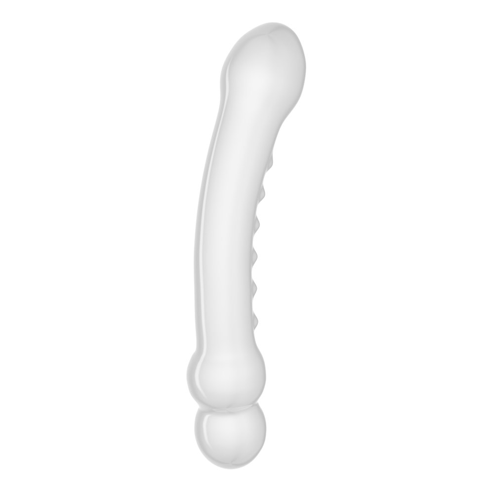 DILDO 7.3" GLASS ROMANCE