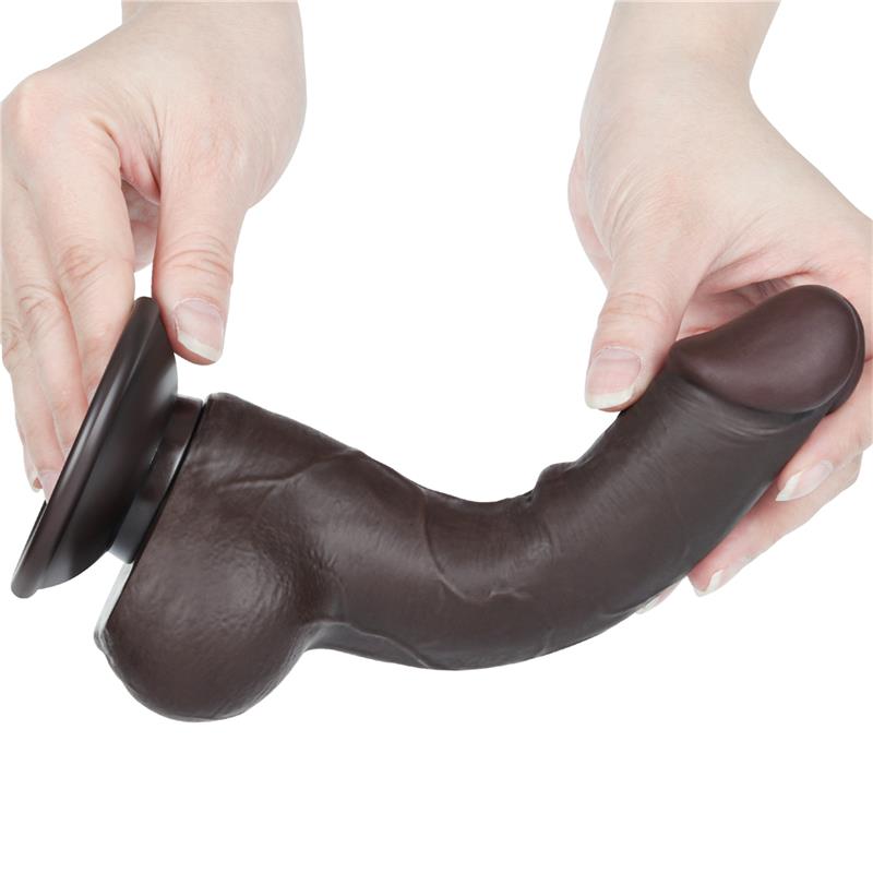 Sliding Skin Dual Layer Dildo 7.5