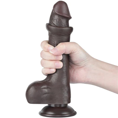 Sliding Skin Dual Layer Dildo 8