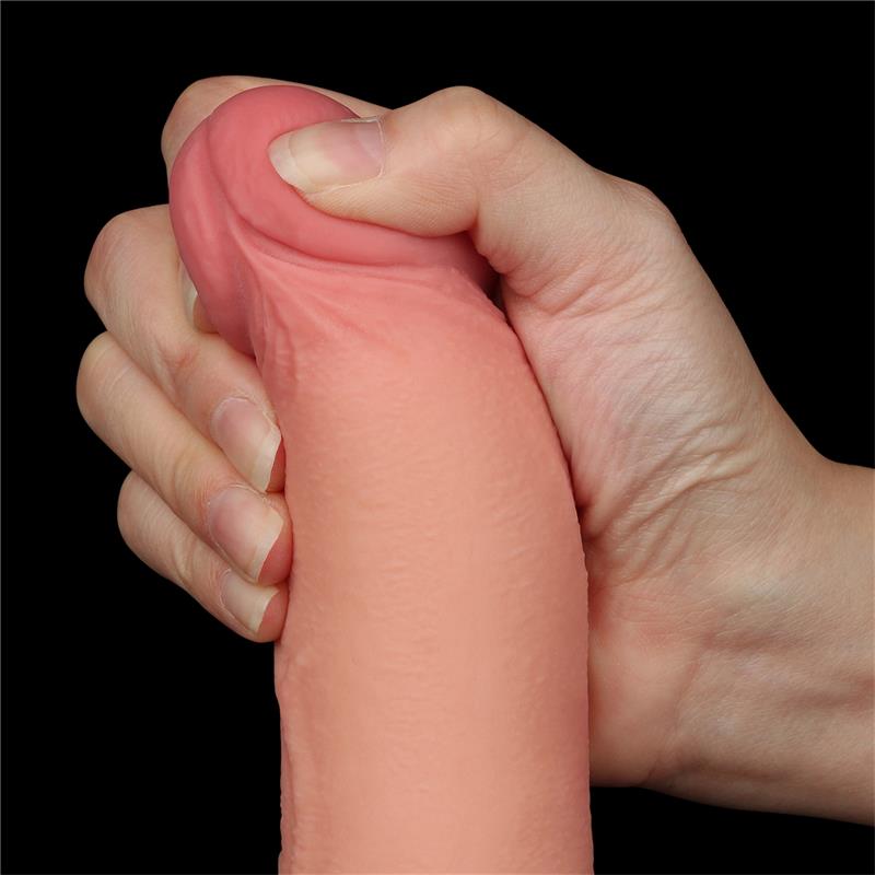 Sliding Skin Dual Layer Dildo 8.5