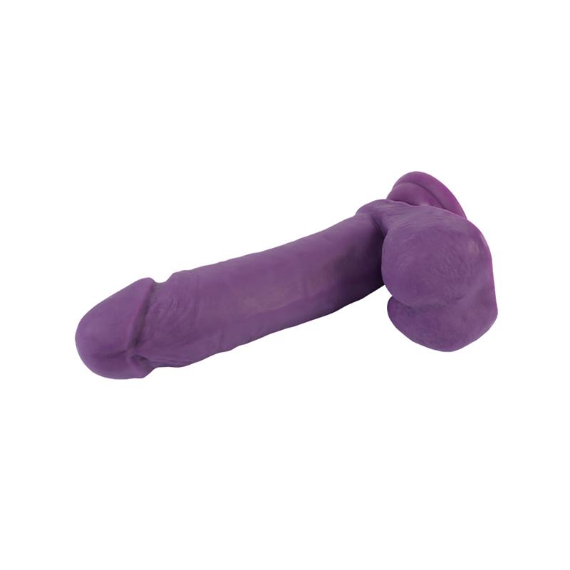 Dual Density Dildo Purple 7.6