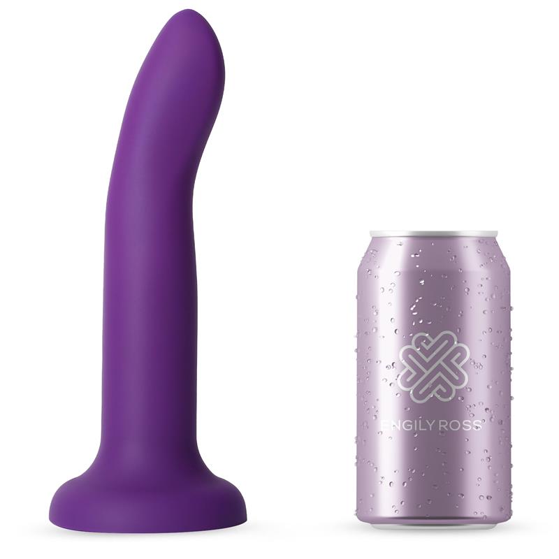 Color-Changing Dildo Purple to Pink Size L 21 cm