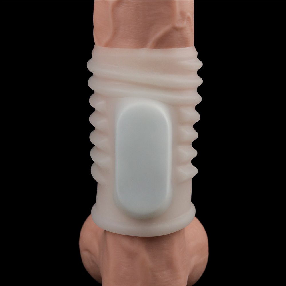 VIBRATING SPIRAL KNIGHTS RING (WHITE)