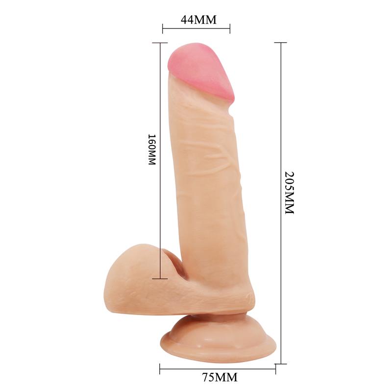 Sliding Skin Dildo 20.5 cm