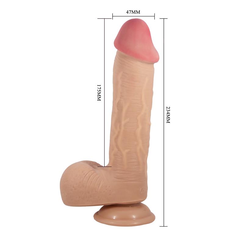 Sliding Skin Dildo 23.4 cm