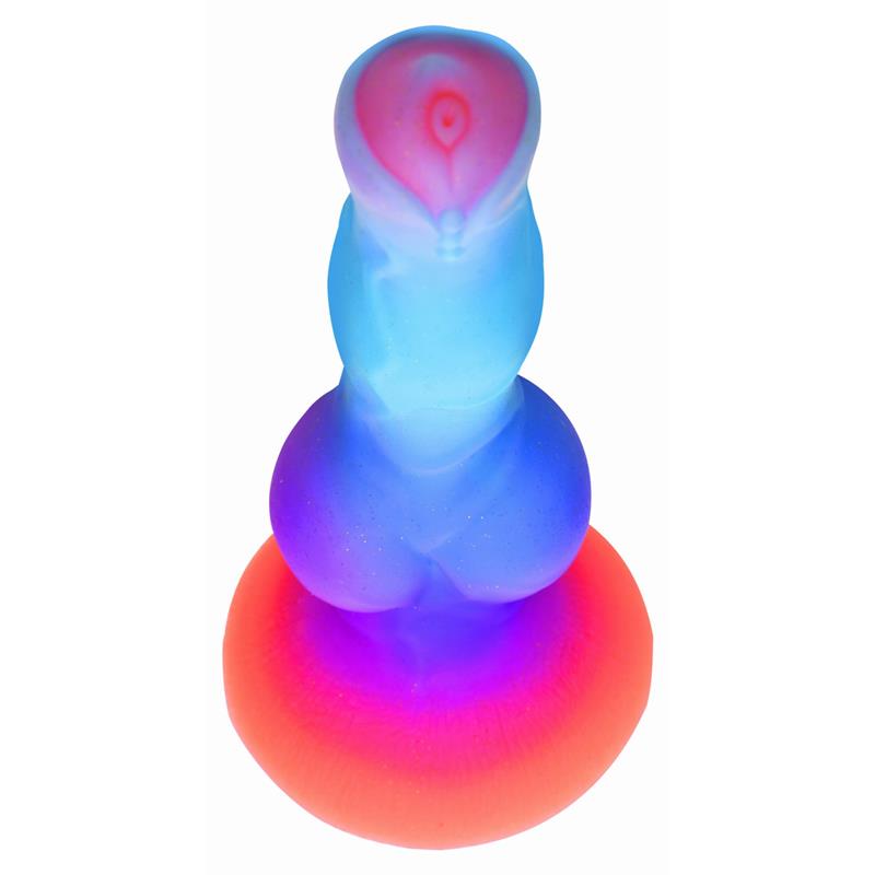 Glow-In-The-Dark Alien Dildo 8.5