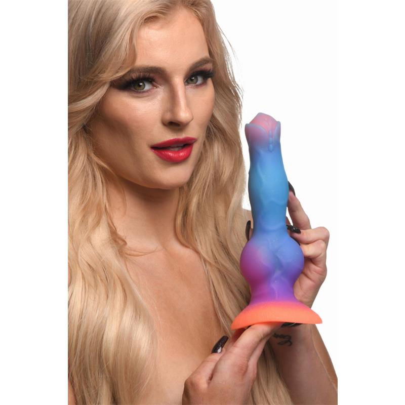 Glow-In-The-Dark Alien Dildo 8.5