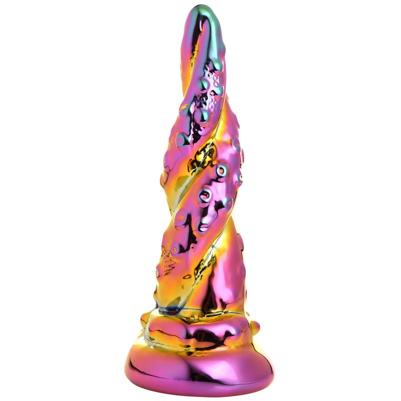 Enchanting Rainbow borosilicate Glass Dildo