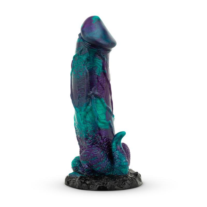 Dragonfly Dildo Purple and Green 22.6 cm - 8.9