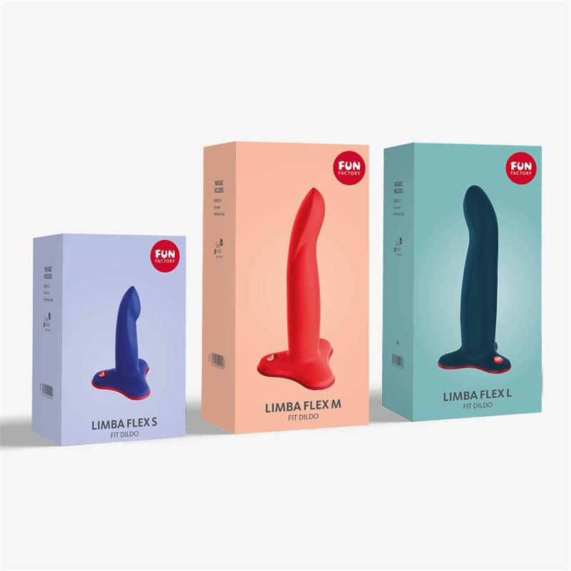 Limba Flex Dildo size M Flashy Coral