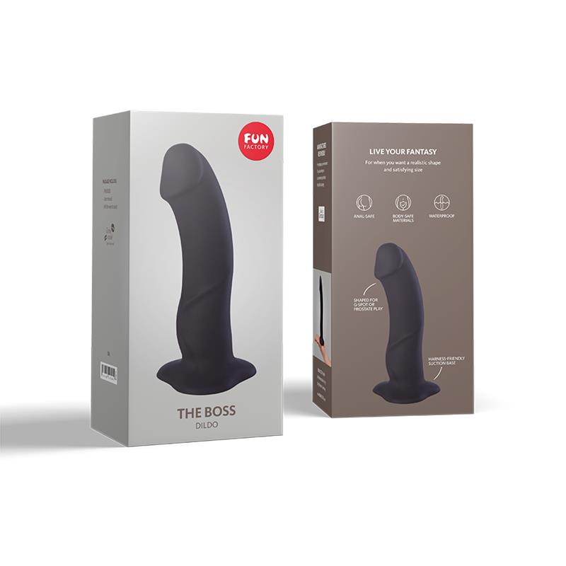 The Boss Stub Dildo Black