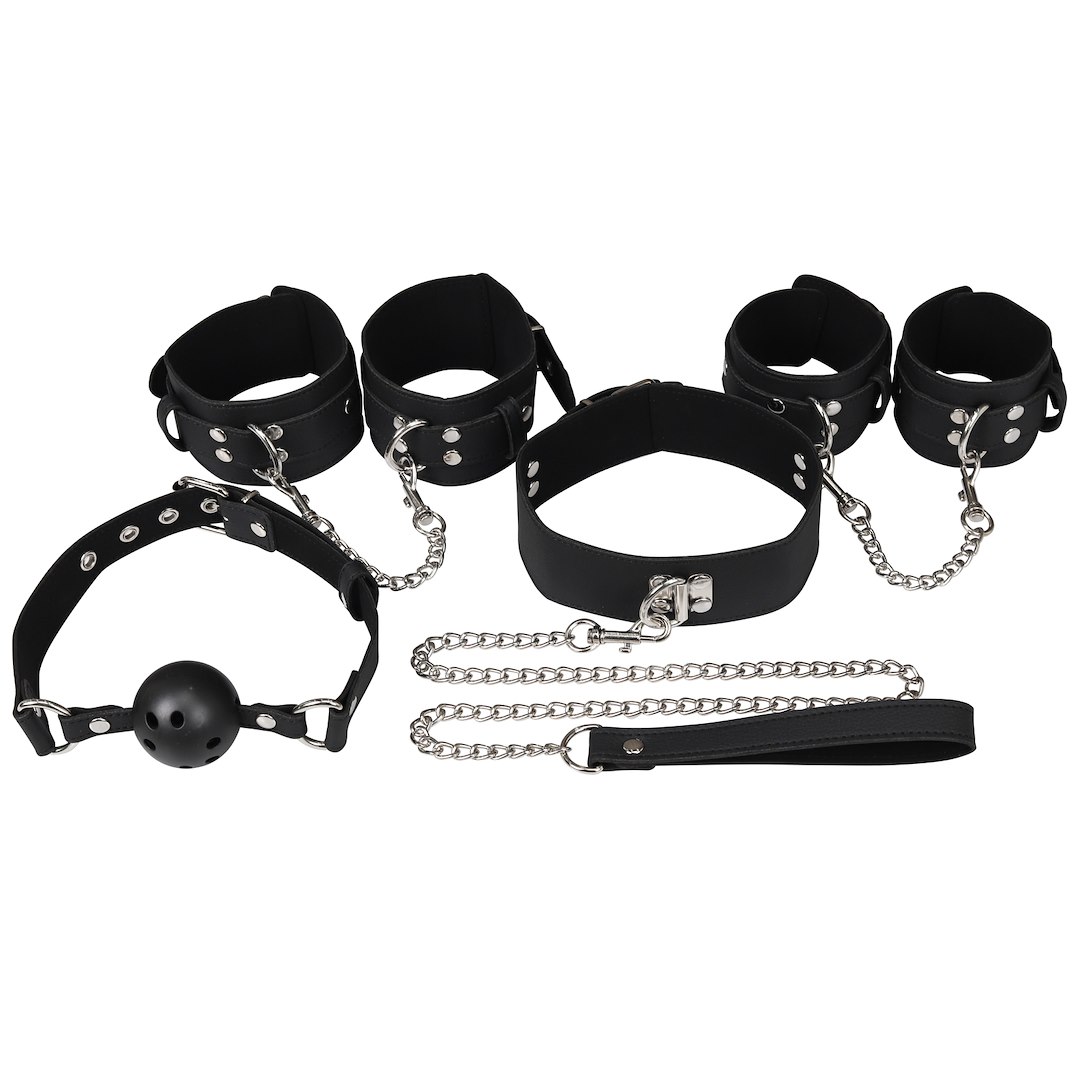 BDSM SET WITH 5 PRODUCTS EROSPACE WILD PLAY C11