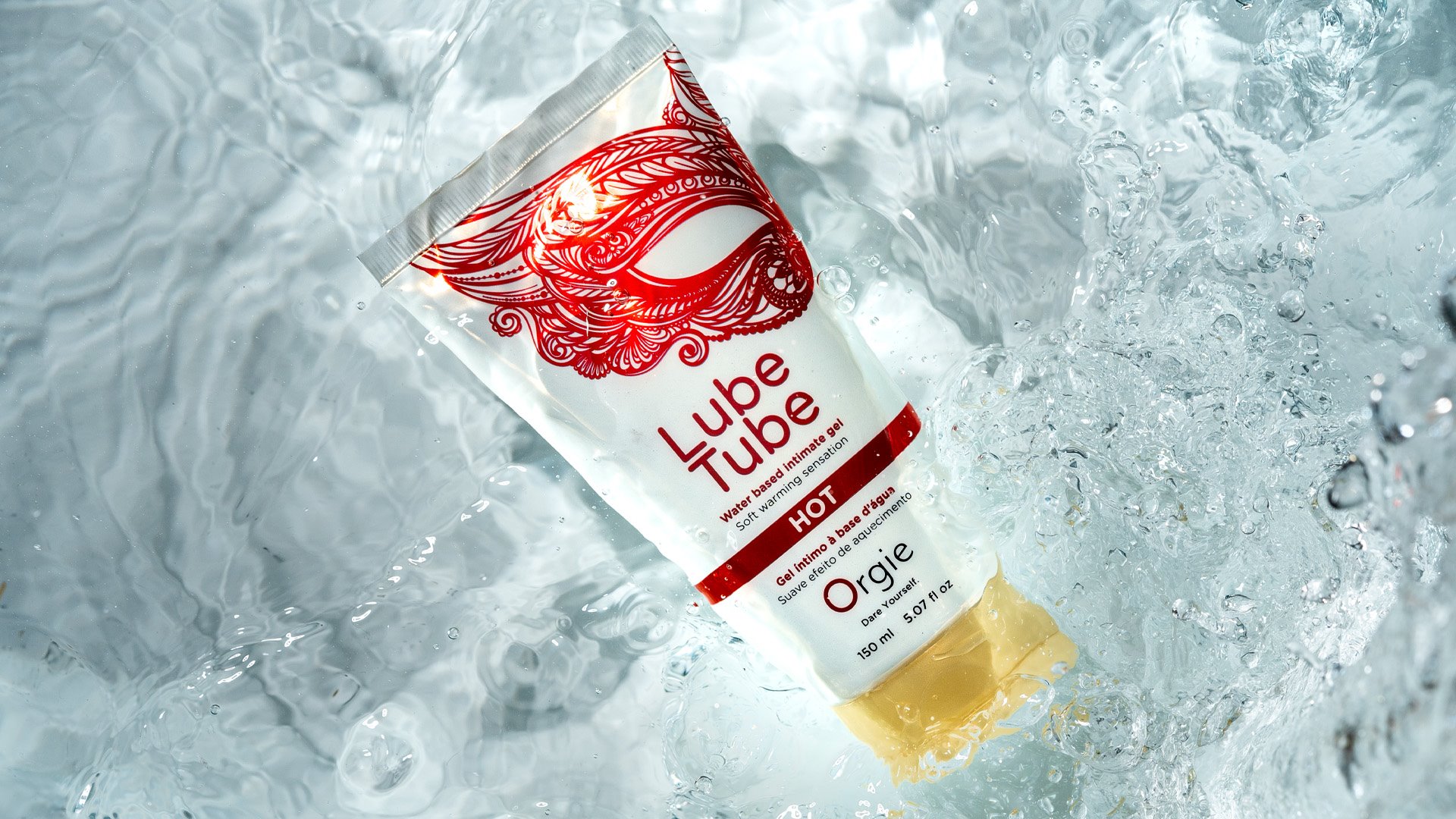 LUBE TUBE HOT 150 ML