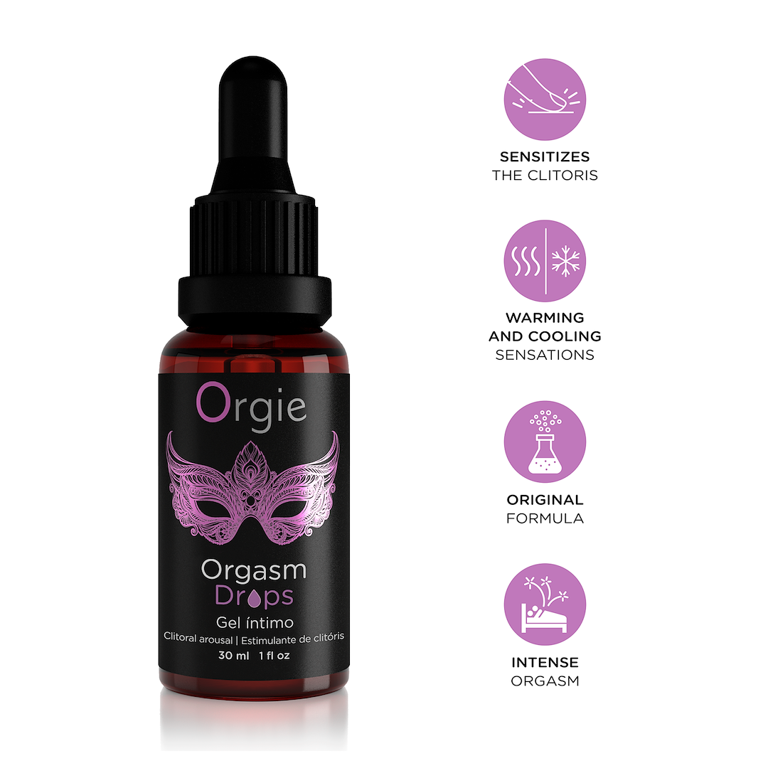 ORGASM DROPS KLITORISZ IZGATÓ 30 ML